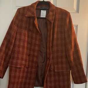 VINTAGE HARVE BENARD WOOL TWEED COAT
